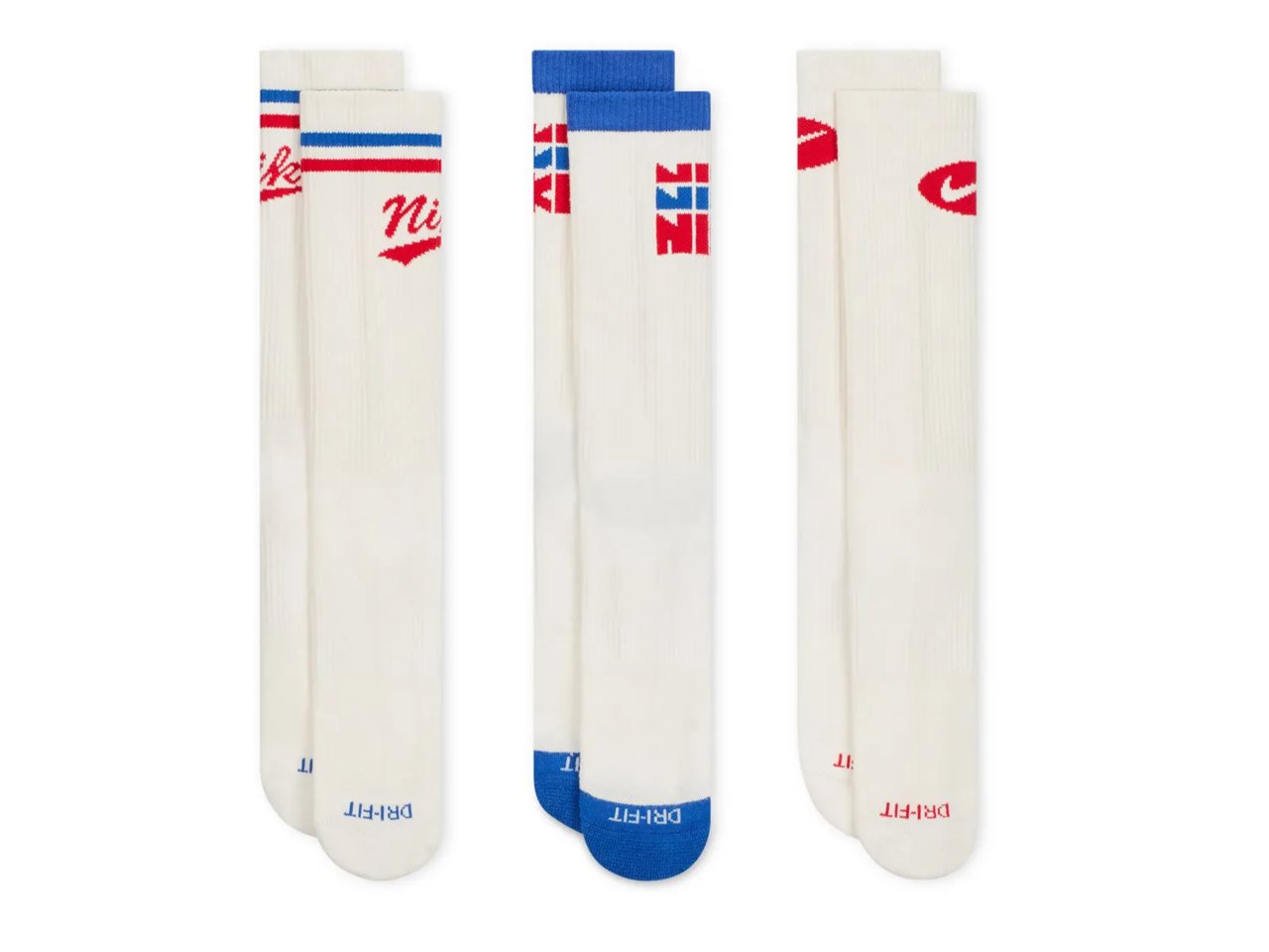 Varsity Everyday Plus Men's Crew Socks - 3 Pack