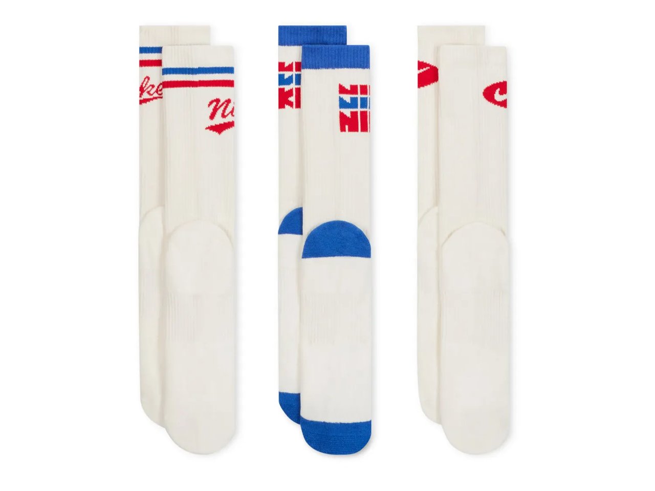 Varsity Everyday Plus Men's Crew Socks - 3 Pack