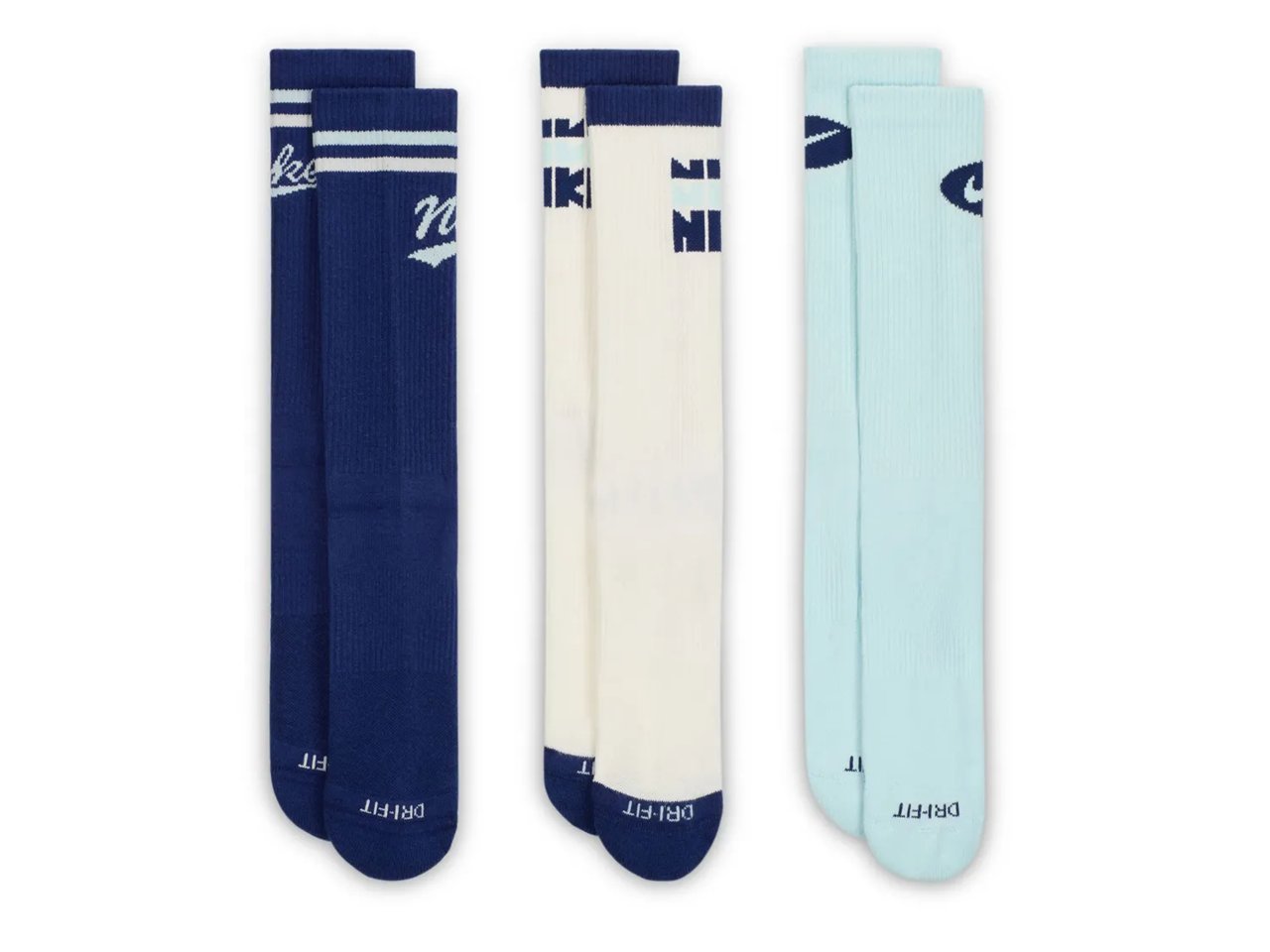 Varsity Everyday Plus Men's Crew Socks - 3 Pack