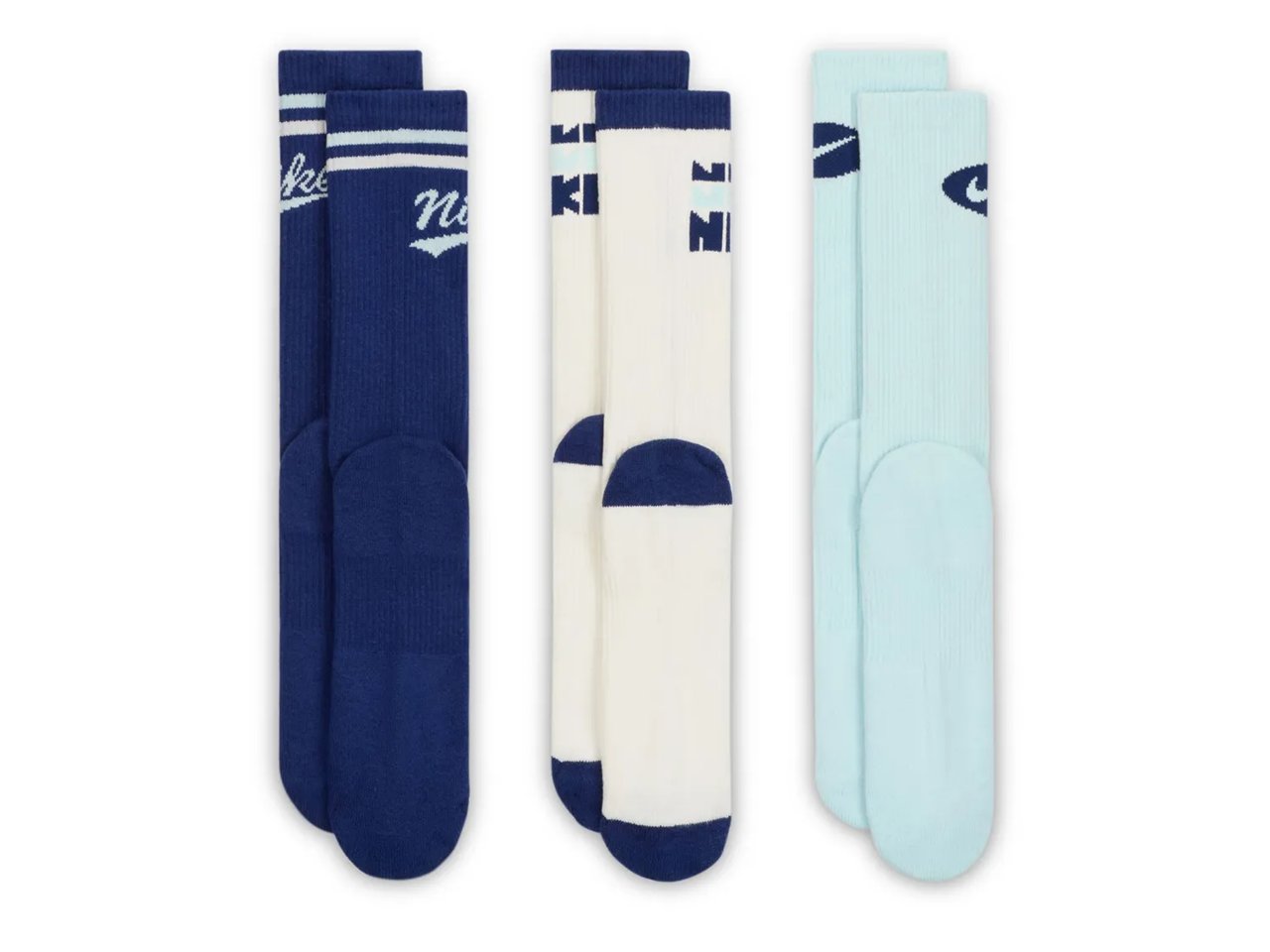 Varsity Everyday Plus Men's Crew Socks - 3 Pack