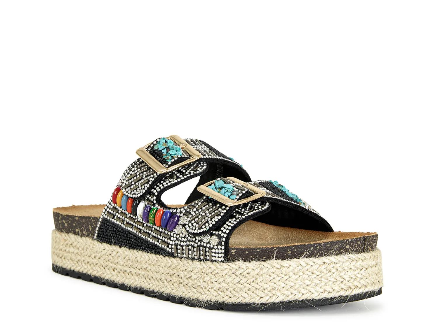 Kaylum Espadrille Platform Slide Sandal - image 2