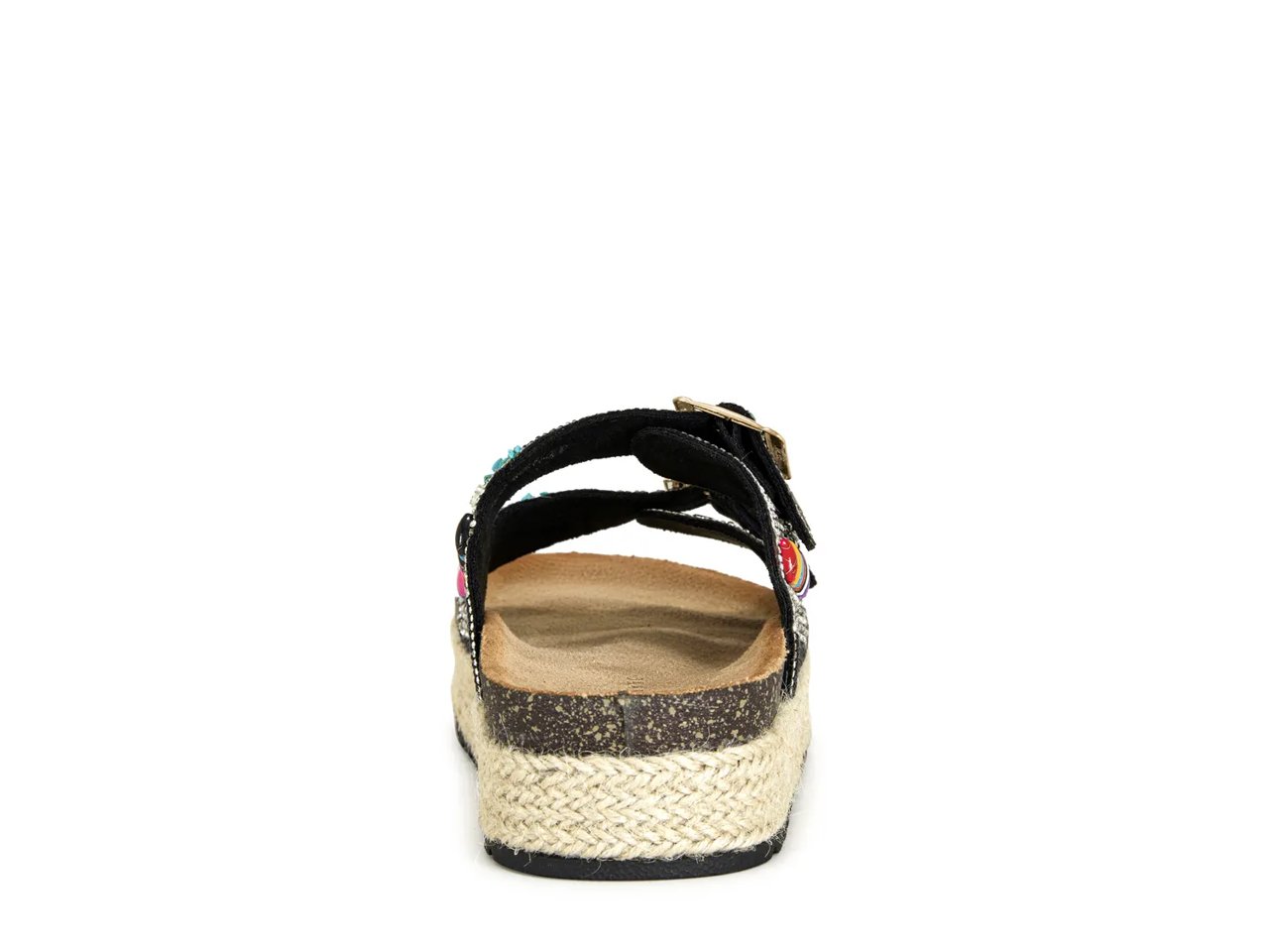 Kaylum Espadrille Platform Slide Sandal
