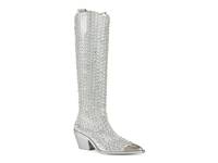 Ruvin Boot Silver Metallic view