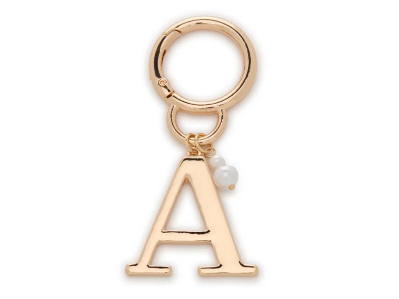 A Initial Bag Charm