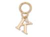 K Initial Bag Charm Gold view
