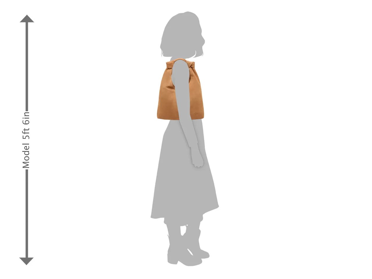 Gables Knot Suede Hobo Bag