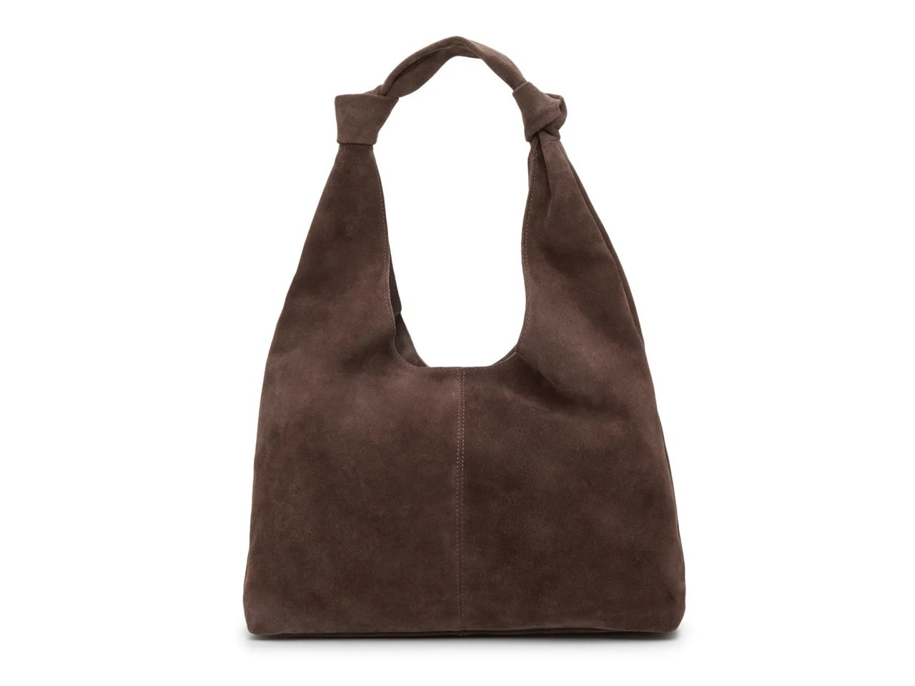 Gables Knot Suede Hobo Bag