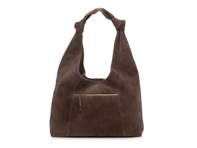 Gables Knot Suede Hobo Bag