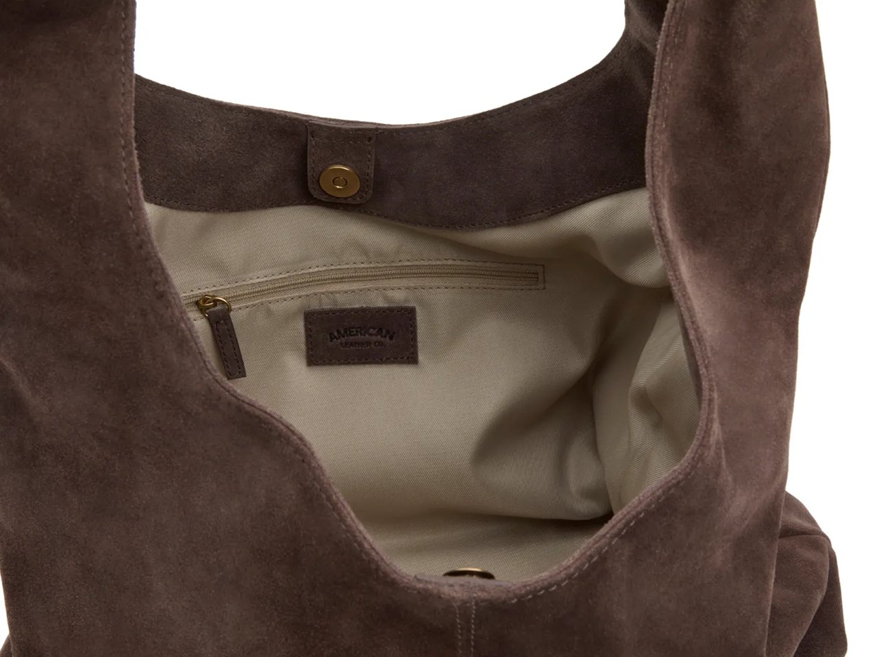 Gables Knot Suede Hobo Bag