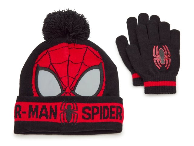 Spiderman Kids' Beanie & Glove Set - 2 Pack