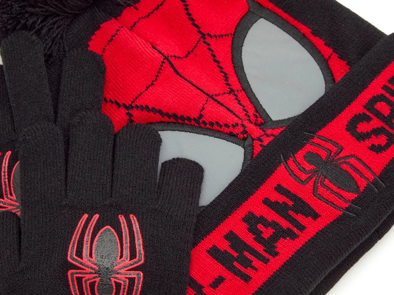Spiderman Kids' Beanie & Glove Set - 2 Pack