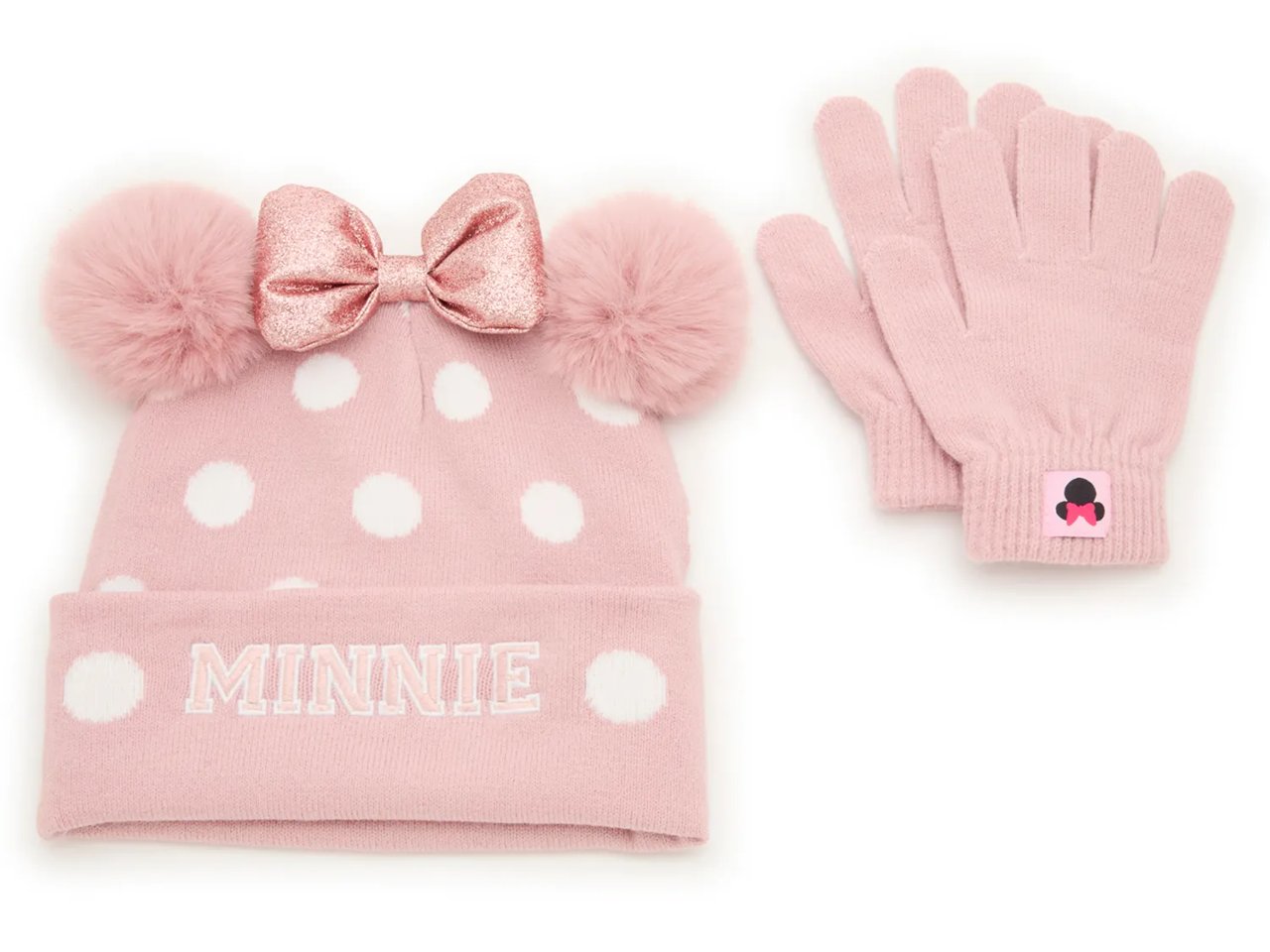 Minnie Mouse Kids' Beanie & Glove Set - 2 Pack