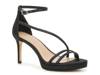 Leffli Sandal Black Satin view