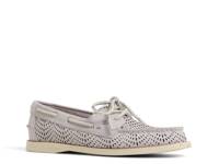 Authentic Original 2-Eye Perforated Boat Shoe Dusty Lilac view