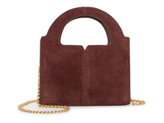 Aleah Suede Crossbody Wallet