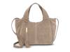 Aleah Suede Satchel Taupe view
