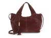 Aleah Suede Satchel Red view