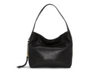 Aleah Leather Shoulder Bag Black view