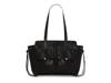 Carly Leather Tote Black view
