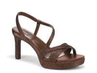 Abby Platform Sandal Dark Brown view