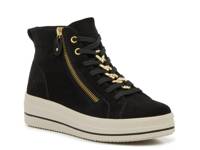 Julika 70 Wedge High-Top Sneaker Black view