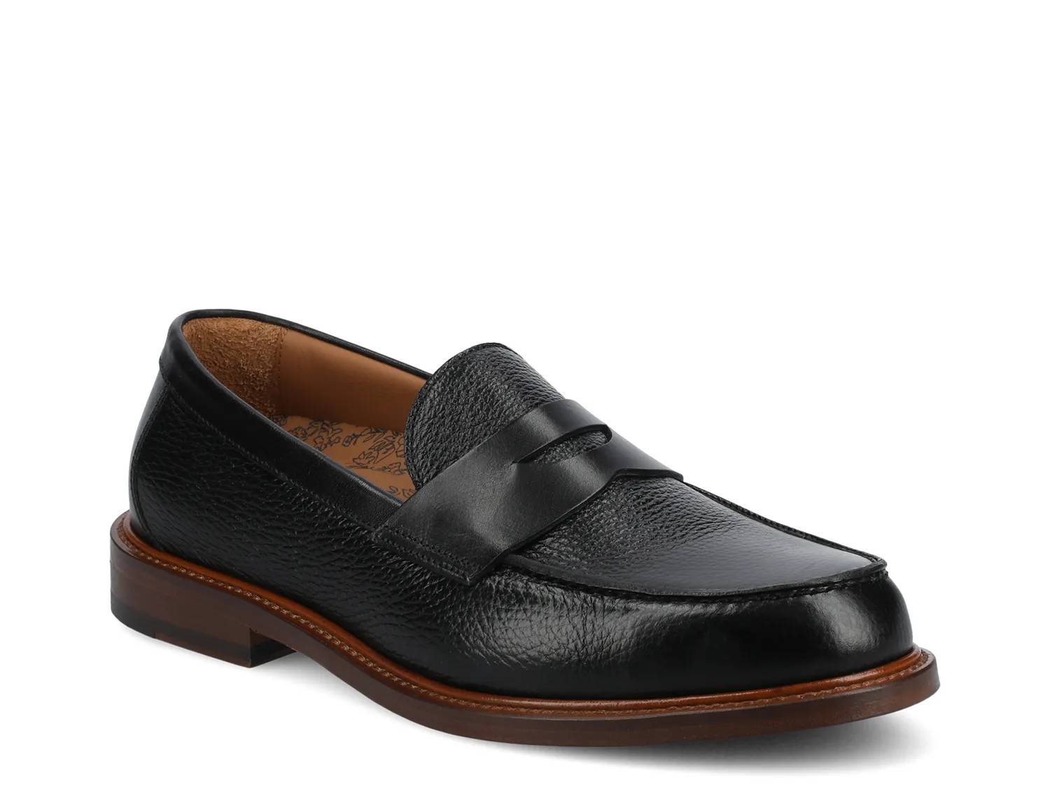 princess polly baby blue dress Men's Black TAFT Dress Shoes