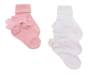 Ruffle Kids' Ankle Socks - 3 pack White/Pink view