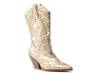 Appease Cowboy Boot Gold Metallic view