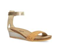 Pixie Wedge Sandal Ivory Leather view