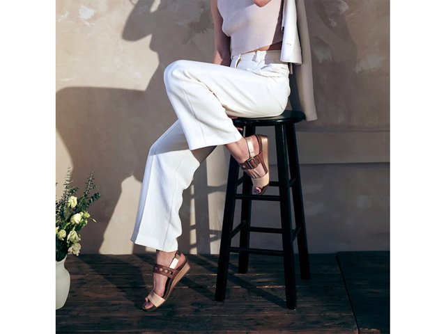 Dynasty Wedge Sandal