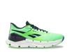 FloatZig Symmetros Running Shoe - Men's Blue/Lime Green view
