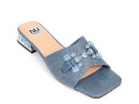 Charm Sandal Blue Denim view