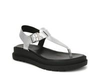 Alyssa Wedge Sandal Silver Metallic view