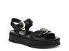Zen Platform Sandal Black view