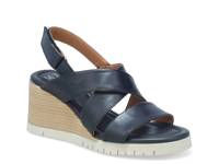 Morgana Wedge Sandal Black view