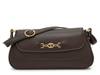 Loraine Leather Shoulder Bag Dark Brown view