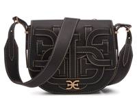 Bay Leather Saddle Bag Black view