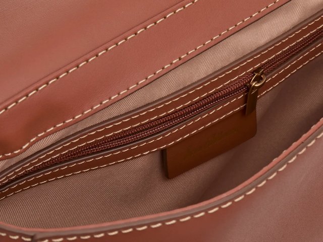 Bay Leather Saddle Bag