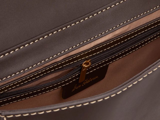 Bay Leather Saddle Bag