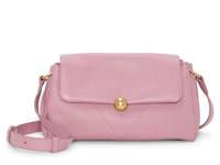 Medna Leather Crossbody Bag Light Pink view