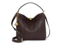 Medina Leather Shoulder Bag Dark Brown view
