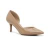 Relira Pump Beige Patent Synthetic view