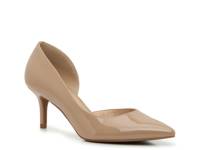 Relira Pump Beige Patent Synthetic view