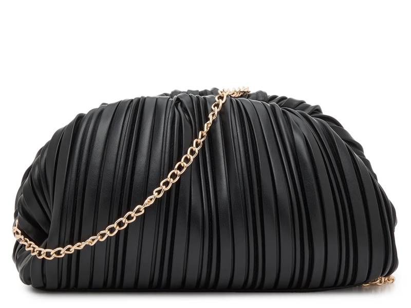 Lush Pleated Pouch Clutch