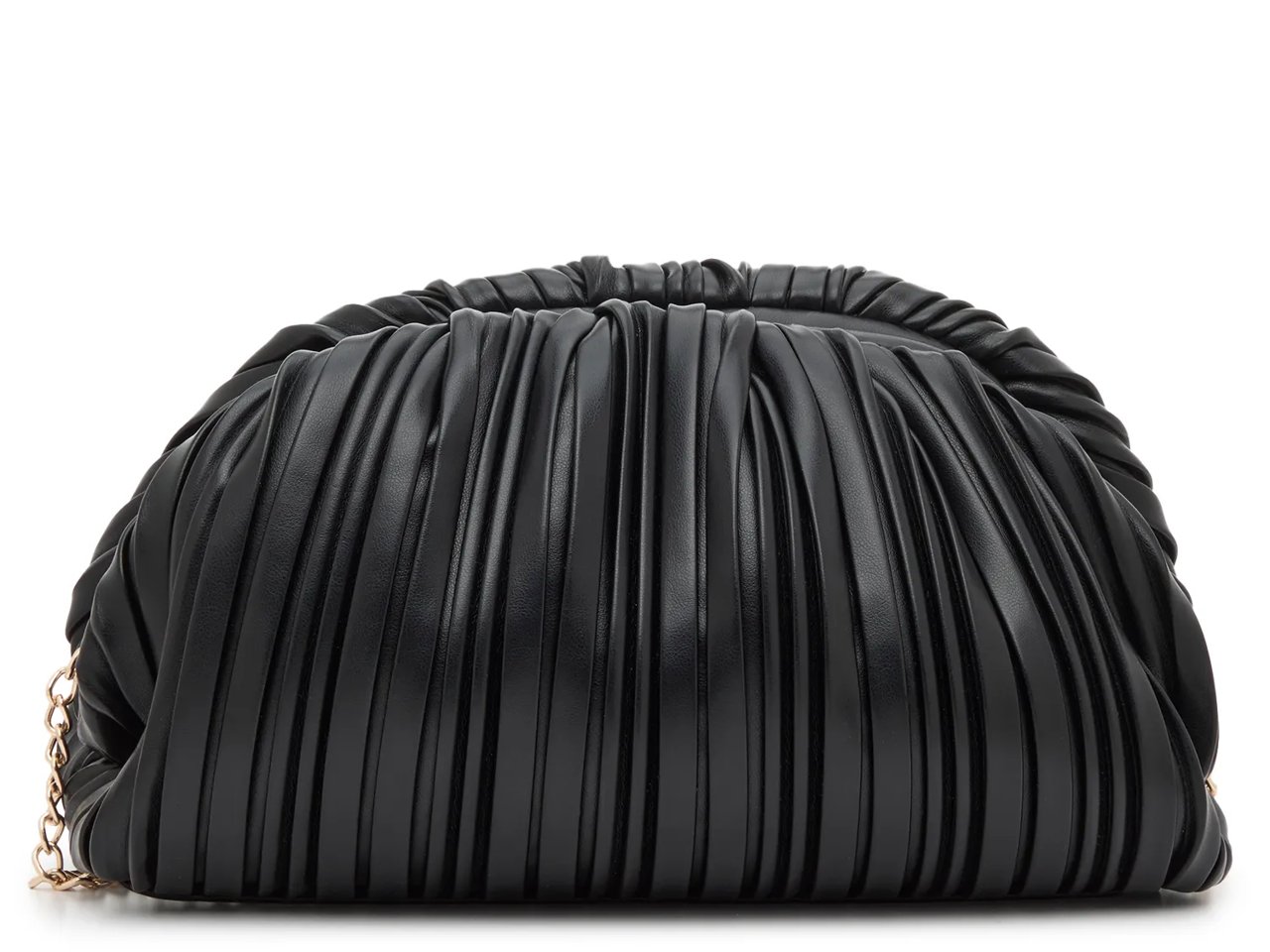 Lush Pleated Pouch Clutch