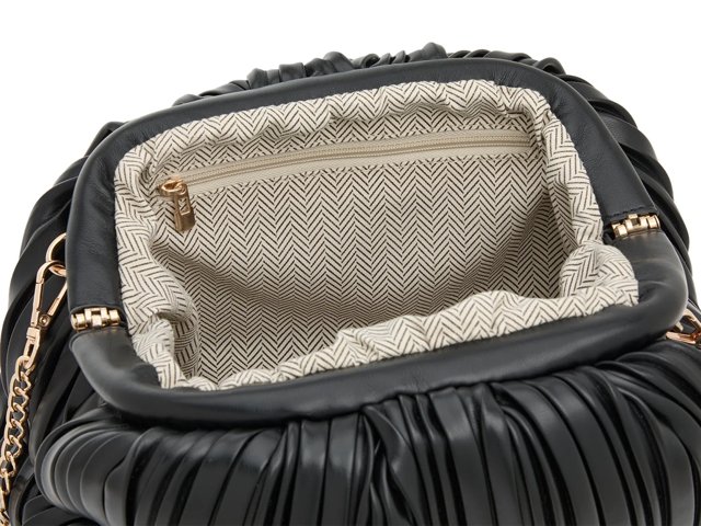 Lush Pleated Pouch Clutch
