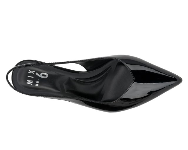 【極美品】Post Production Tear Pumps 6 Black Mix No. 6 Misami Pump - Free Shipping | DSW