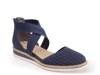 Akira Wedge Sandal Blue view