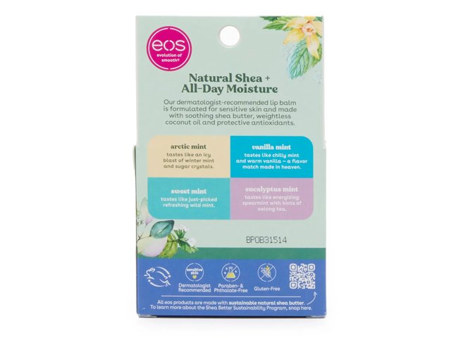 Minty Smooth Lip Balm Set - 4 Pack