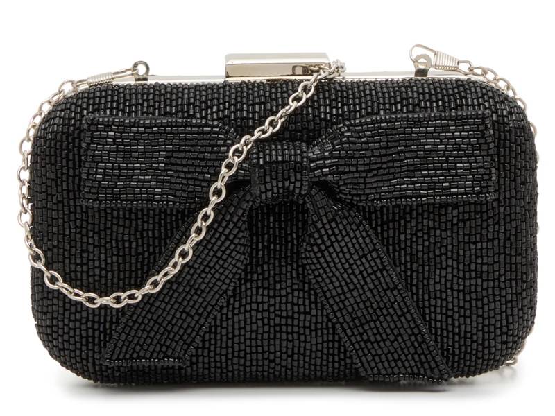 Bow Beaded Clutch